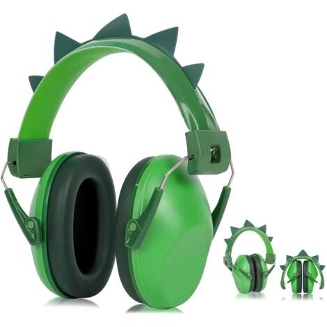 Casque Anti Bruit Enfant, Protection Auditive pour Enfants SNR 28dB Casque Pliable Réglable Confortable Garcon et Fille Âge 3-16 Years Casque Anti-Bruit pour L'étude Robuste et facile à Ranger