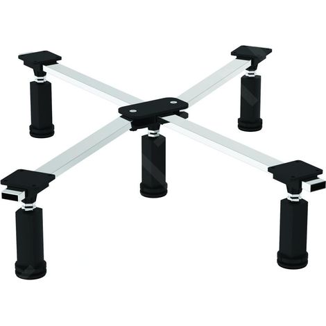 Ideal Standard Strada - Pieds pour receveur (à encastrer et à carreler), chrome/noir K712667 (1/4)