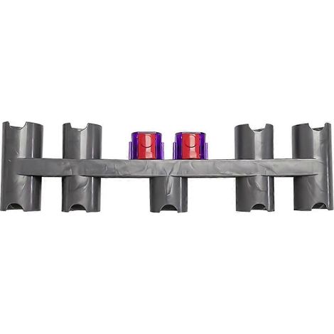 Support de rangement pour aspirateur V7 V8 V10 V11 V12 V15, base pour brosse et embout d'aspiration, gris (1/5)