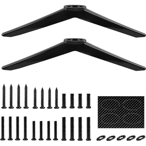 Support TV universel avec vis, pieds pour TV de 32 à 55 pouces (1/5)