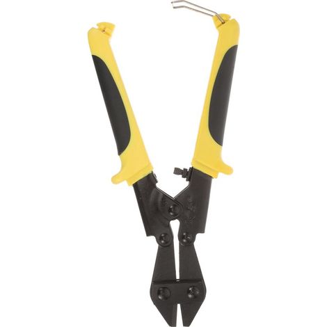 Mini coupe-boulons — Outil de coupe pour vis et chaînes — Coupe-boulons ergonomique — Pince multifonction compacte (Longueur : 22 cm) (1/5)