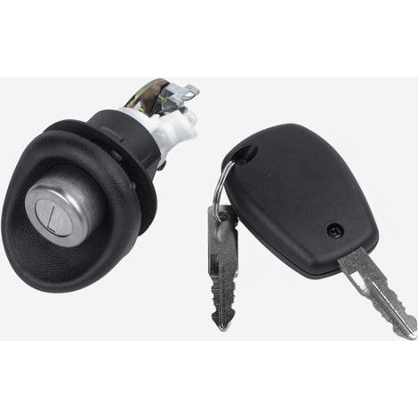 Serrure de Coffre avec Bouton pour Renault Twingo 1 Dacia Logan 1 Sandero 1 Barillet Serrure avec Clés 7701367940 (1/5)