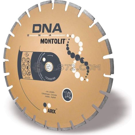 DISCO DE DIAMANTE 450 MM PARA HORMIGŽôN ASFALTO MONTOLIT DNA LXA450 (1/2)