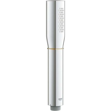 Grohe Grandera Stick douchette à main 1 jet, débit constant 7,6 l/min, chrome/or - 26037IG0 (1/2)