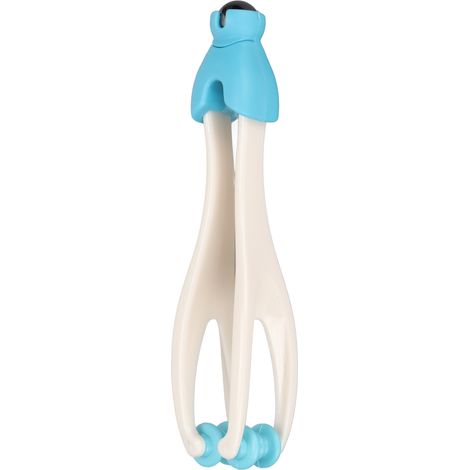 Rouleau de massage multifonctionnel bleu pour les articulations des doigts, soulage le stress et favorise la circulation sanguine. (1/5)