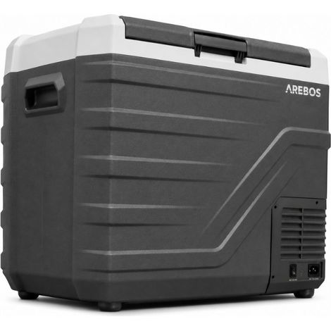 AREBOS Glacière à compresseur 43L Commande APP Connexion USB Mode ECO Fonction froid & chaud (1/5)