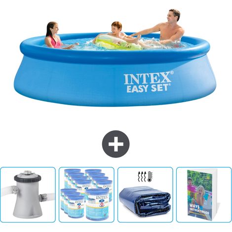 Intex Piscine Easy Set Ronde - 305x76 cm - 5-pièces SCB118 (1/5)