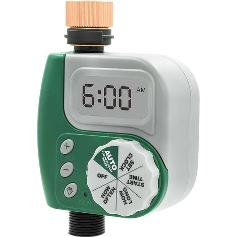 Minuteur d'arrosage automatique pour jardin, arroseur numérique, programmateur d'arrosage intelligent pour extérieur (1/5)