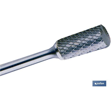 Fresa rotativa cilindrica senza taglio 4 mm.