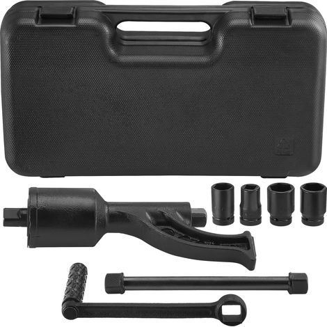 VEVOR Set di Chiave Dinamometrica 25,4 mm Rapporto 1:64 Moltiplicatore di Forza con 8 Bussole, Set Moltiplicatore di Forza Svita Bulloni per la Rimozione dei Dadi per Riparazione Auto Officina Garage (1/5)