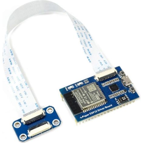 Placa controladora ESP32 universal para pantallas de tinta electrónica Waveshare SPI, compatible con paneles inalámbricos WiFi/Bluetooth y Arduino. (1/5)