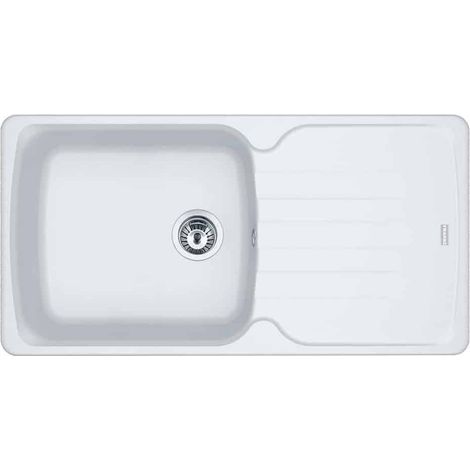 Evier Franke Antea Fragranit+ AZG611-XL - Blanc Artic (Moucheté)