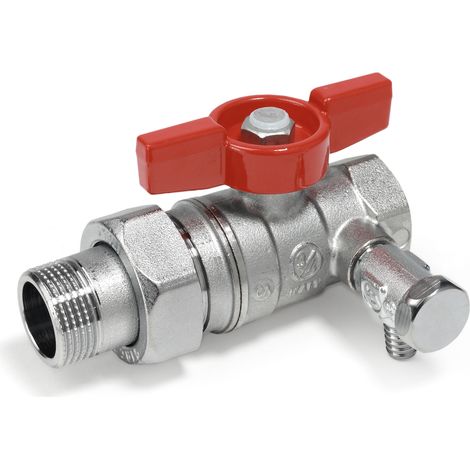 Vanne à purge Femelle - Mâle Giacomini R259DS  3/4"F x 1"M