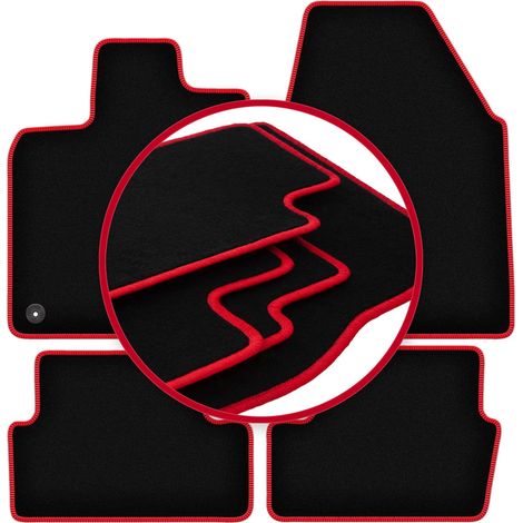 Alfombrillas CARLUX-RED para Nissan Qashqai J10 I crossover (2006-2013) (1/5)