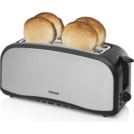 Tostador TRISTAR doble ranura inox 1400w (1/5)