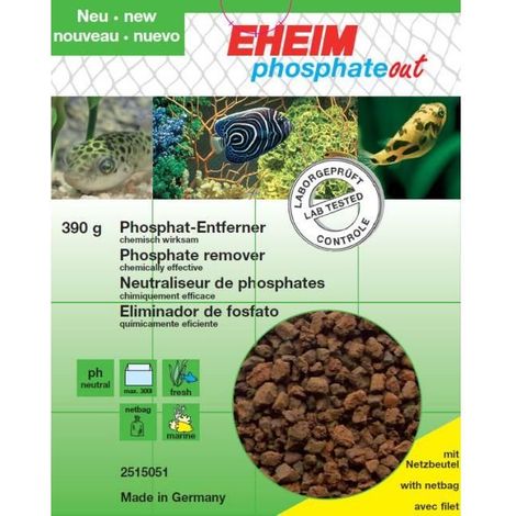 Eheim Phosphatentferner Phosphateout 390 g Keine Angabe
