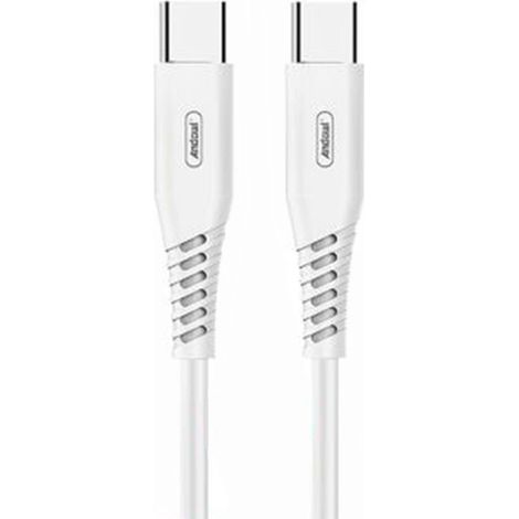Andowl - Cavo Ricarica Trasferimento Dati Usb 2.0 Q-sj7a Da Type-c A Type-c 60 W Da 1 Metro - (1/2)