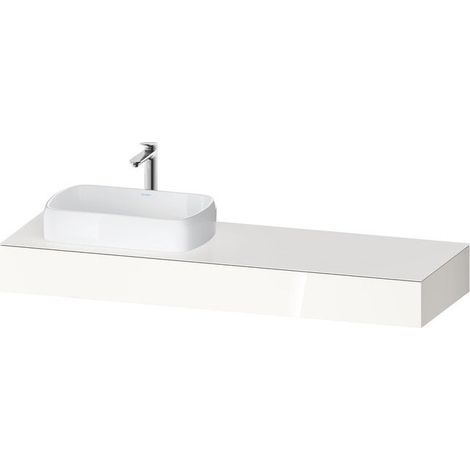DURAVIT QA4806022220000 Qatego Console 1600x550x170 Blanc brillant