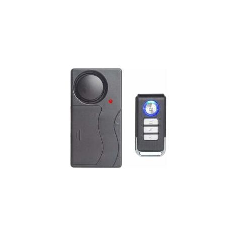 Adecuado para alarmas de vibración inalámbricas, las aplicaciones antirrobo incluyen bicicletas, motocicletas, automóviles, vehículos, puertas y ventanas, con un volumen de 110 decibelios (incluido el