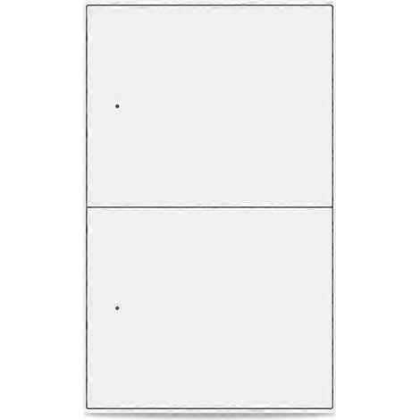 Interrupteur mural intelligent Matter WiFi Smart Switch à double commande -- (1/5)