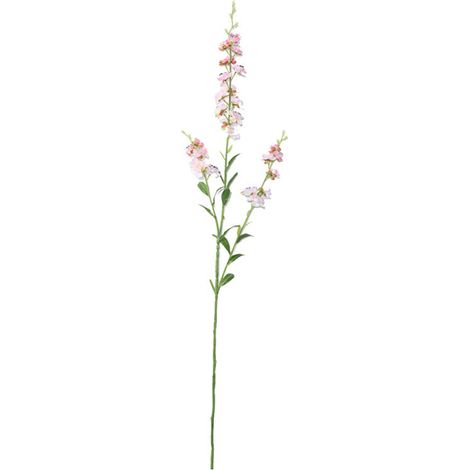 Artificial Peach Blossom Flower Stem Elegant Lifelike Faux Branch Indoor Outdoor Decoration-KZQ (1/2)
