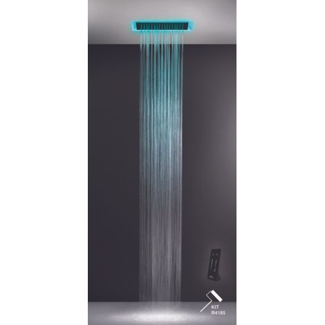 Gessi Afilo, système de douche multifonctionnel 300x300 avec jet
