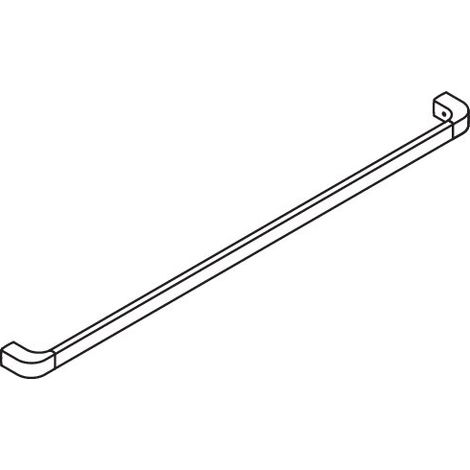 HEWI 800.30.12260 DX porte-serviettes Sys 800 (1/2)