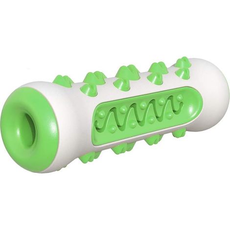 Brosse a Dent Chien,Baton Molaire pour Chien,Jouet à macher pour Chien,Jouet Chien Interactif Indestructible,Jeux De Balle Pour Chien,Jeux Intelligence Chien,Distributeur de Friandises pour Chien-Fei (1/5)