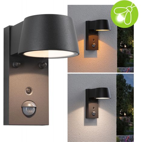 Paulmann Capea 2200K-3000K PIR 94714 Applique extérieure LED 6 W noir (1/5)