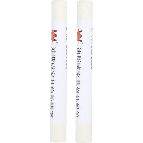 2 pièces Crayon de Réparation Bois pour Meubles et Sols, Rénovation Rayures, Blanc Ivoire, Matériel Composite (1/5)