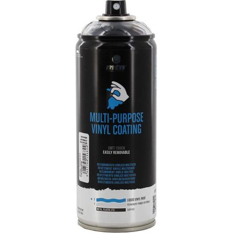 Bombe de peinture revêtement vinyle multiusage - Vernis transparent brillant - 400ml - MTN Pro