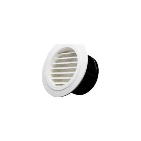 Griglie di ventilazione, griglie di ventilazione angolate, adatte per un diametro di apertura di 125 mm (1/4)