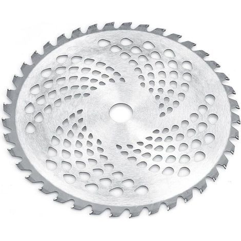 Kreissägeblatt (25,4 mm, 25,4 mm) mit 40 Zähnen und Hartmetallspitze, geeignet für Garten-, Rasen- und Freischneider sowie Unkrautbekämpfung.