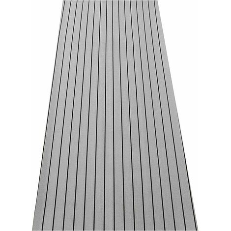 240 x 45CM EVA Foam Teak Boat Sheet Flooring Mat Floor Yacht Marine Decking Carpet WASHED (1/5)