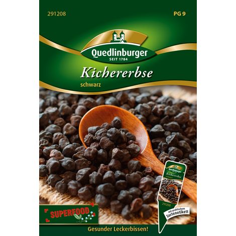 Quedlinburger Kichererbse schwarz - Gemüsesamen (1/2)