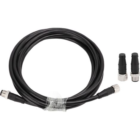 NMEA 2000 Backbone-Kabel, Stecker/Buchse M12, 5-poliger Stecker mit Widerstandsanschluss, 2 m (1/5)