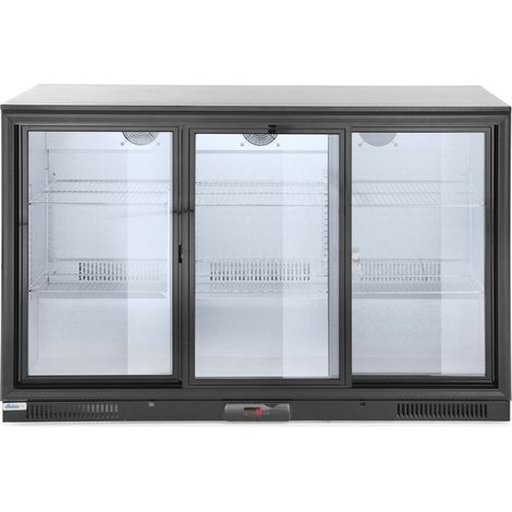 Arrière de bar réfrigéré portes coulissantes 303 L Arktic 220-240V/215W 1335x500x(H)900 mm - Hendi (1/5)