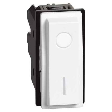 Interruttore Bipolare Illuminabile Living Now Bticino 16AX 250V
