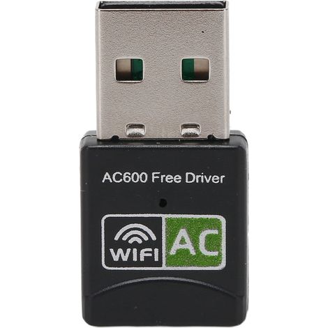 Adaptateur WiFi USB 600Mbps Double Bande 2.4G/5G pour PC Portable et Bureau, Mode AP, Compatible 802.11ac (1/5)