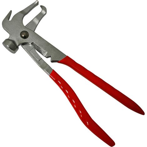 Gegengewichtsklemme mit Hammermechanismus – 240 mm lang – Hochhartes Material – Gummigriff – Geeignet für klebende Gegengewichte