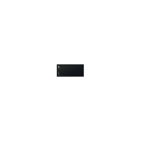Receveur de douche extra plat en Stonex® Aquos - 2000x900mm - Noir (1/4)
