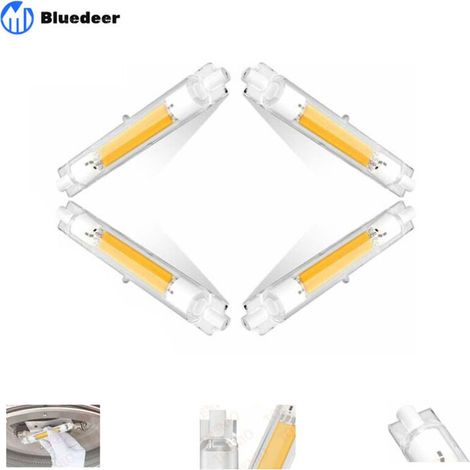 4 Ampoules LED R7S 118mm 30W Dimmable, 3000K Blanc Chaud, Sans Flickering, Remplace Halogène 300W (1/5)