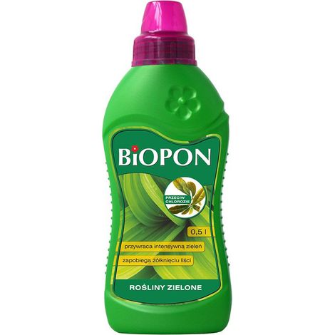 Engrais - POUR plantes vertes contre la chlorose 0,5 L - BR BIO-1215