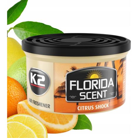 Ambientador para coche K2 Florida Scent Citrus Shock (1/5)