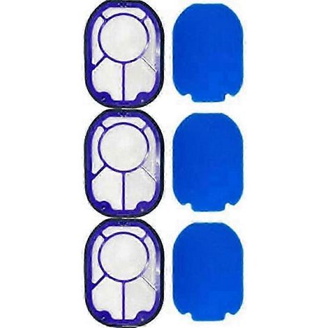 Lot de 3 filtres HEPA pré-moteur pour aspirateurs robots DC16 (1/5)