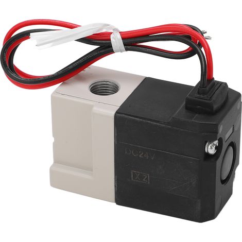 Électrovanne à vide pour pneumatique haute fréquence 2 positions 3 voies électrique type SMC 24V CC G1/8 (1/5)