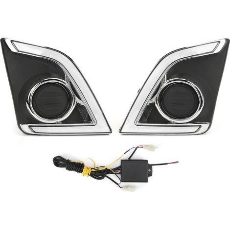 Paar LED-Tagfahrlichter mit Ersatzblinkern für Isuzu D-Max 2016, 2017 und 2018 (1/3)