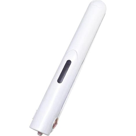 Lisseur et fer à boucler sans fil 2 en 1, mini lisseur rechargeable USB pour femmes et hommes, outil de coiffure portable pour les voyages avec revêtement en céramique blanche (1/5)