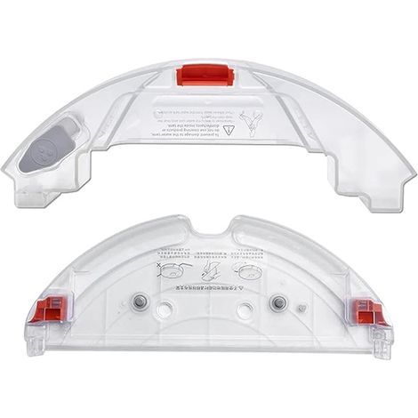 Accessoire de balai à franges compatible avec les aspirateurs Xiaomi Roborock S5 MAX, S6 MaxV, couleur transparente, porte-lingettes, réservoir d'eau (1/5)