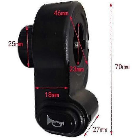 Accessoires de modification pour guidon de moto/quad 7/8 : klaxon, clignotants, phare, interrupteur combiné trois en un (1/5)